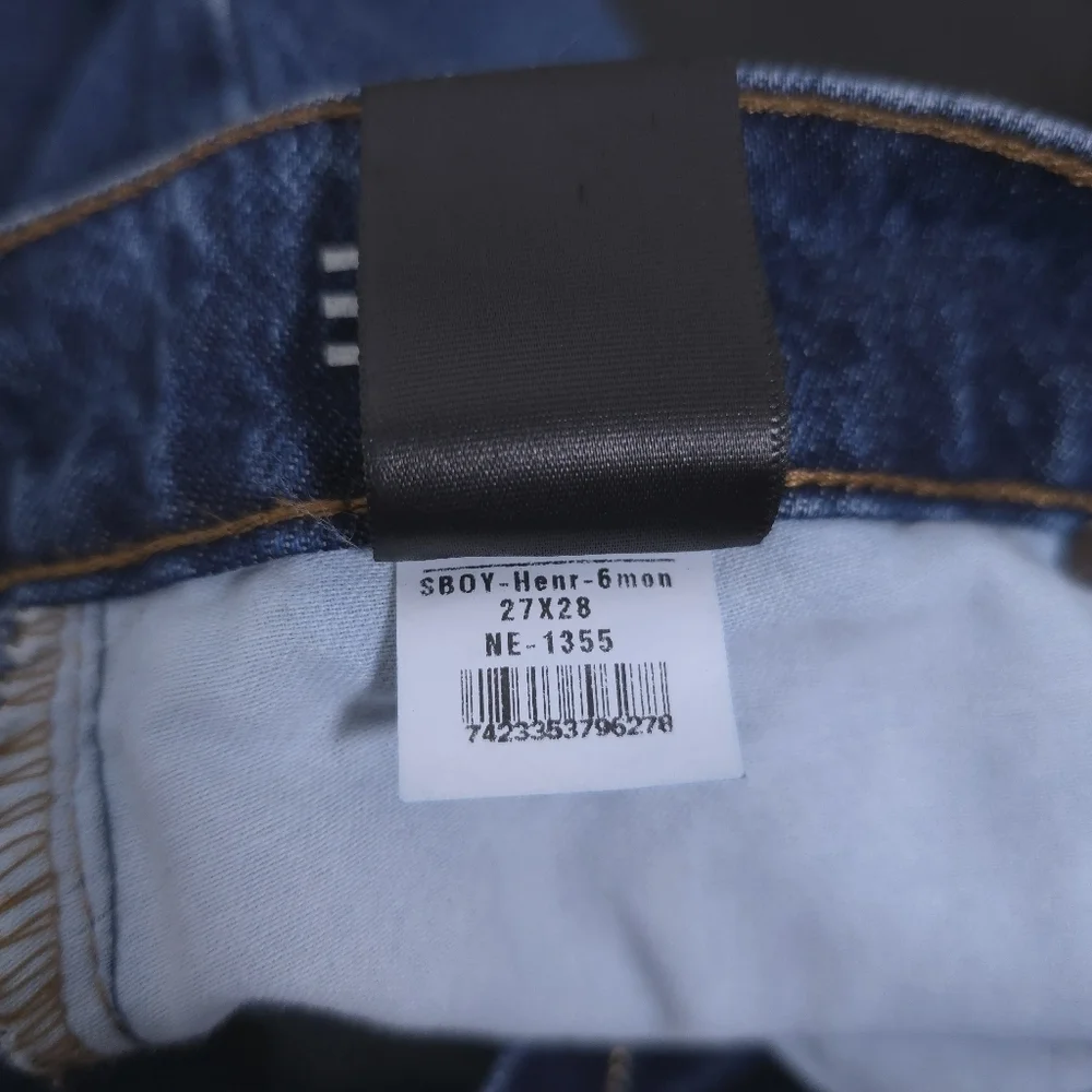 Mott & Bow Boyfriend Jeans Size W27 L28 100% Cotton